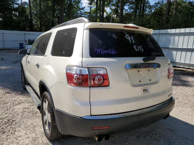 Photo 3 from auction – 2009 GMC ACADIA SLT with VIN 1GKEV33D29J170217