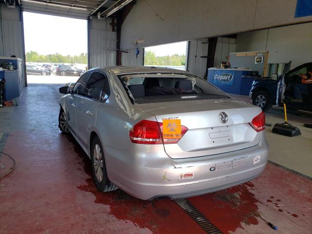 Photo 3 from auction – 2013 VOLKSWAGEN PASSAT S with VIN 1VWAP7A32DC112575