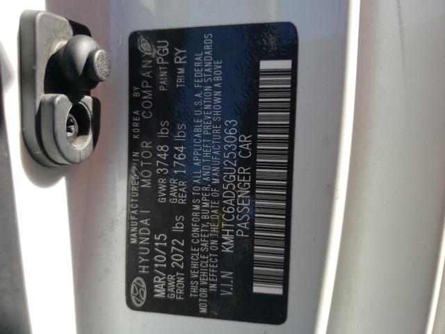 Photo 10 from auction – 2016 HYUNDAI VELOSTER with VIN KMHTC6AD5GU253063