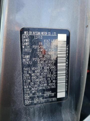 Photo 10 from auction – 2014 NISSAN JUKE S with VIN JN8AF5MVXET361865