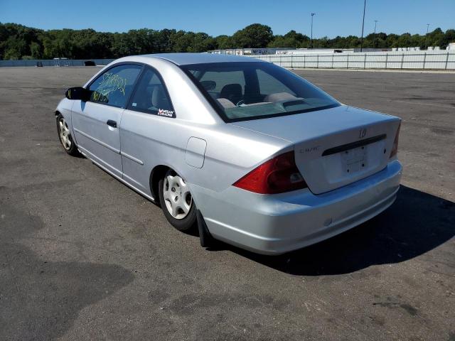 Photo 3 from auction – 2002 HONDA CIVIC HX with VIN 1HGEM21732L045678