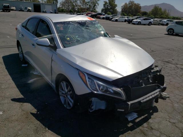 HYUNDAI SONATA SE 2017 with VIN 5NPE24AF3HH556411 - Photo from auction