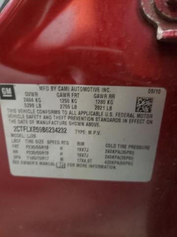 Photo 10 from auction – 2011 GMC TERRAIN SL with VIN 2CTFLXE59B6234232
