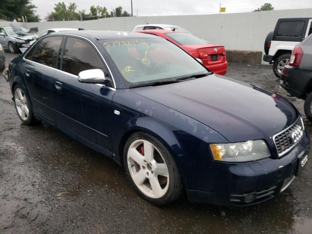 AUDI S4 2004 with VIN WAUPL68E34A130764 - Photo from auction