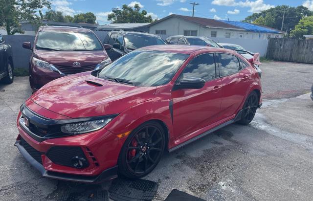 Photo 2 from auction – 2018 HONDA CIVIC TYPE with VIN SHHFK8G71JU201090