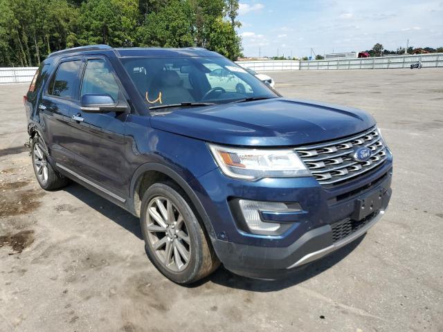 FORD EXPLORER L 2017 with VIN 1FM5K8FH2HGC87562 - Photo from auction