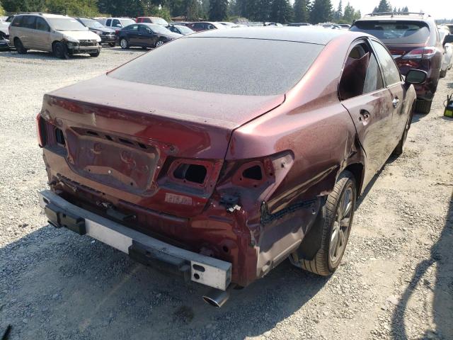 Photo 4 from auction – 2008 LEXUS ES 350 with VIN JTHBJ46G082219735