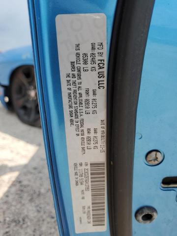 Photo 10 from auction – 2016 DODGE CHALLENGER with VIN 2C3CDZBT6GH137953