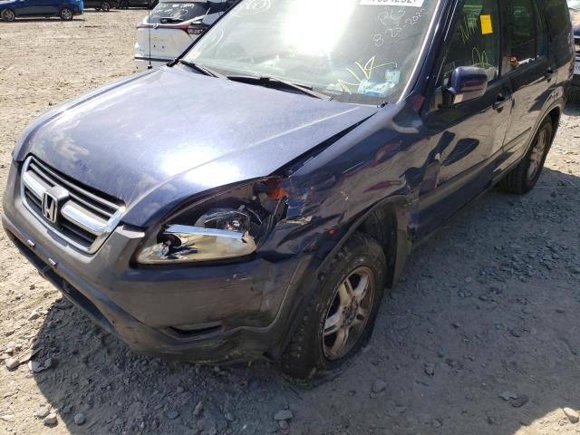 Photo 9 from auction – 2002 HONDA CR-V EX with VIN SHSRD78882U011792