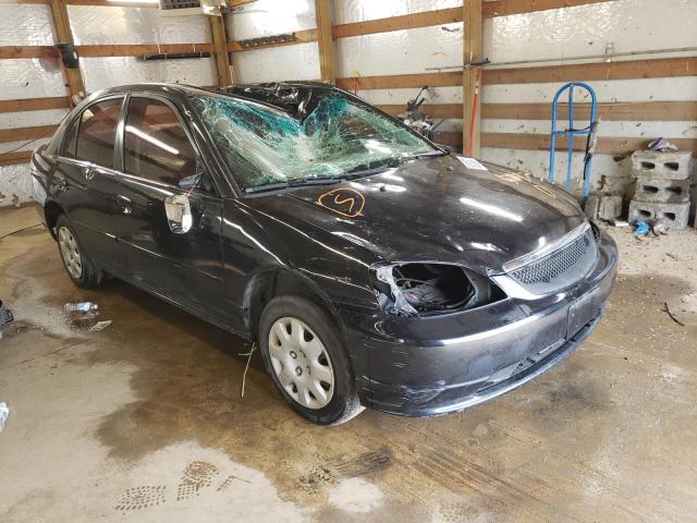 HONDA CIVIC EX 2001 with VIN 2HGES25741H589733 - Photo from auction