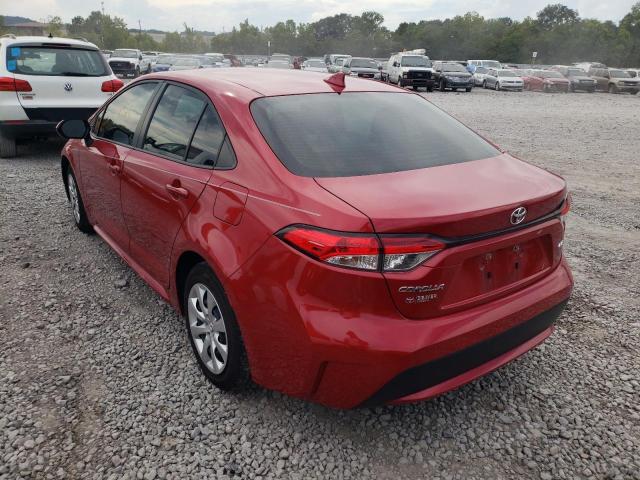 Photo 3 from auction – 2021 TOYOTA COROLLA LE with VIN JTDEPMAE0MJ181541