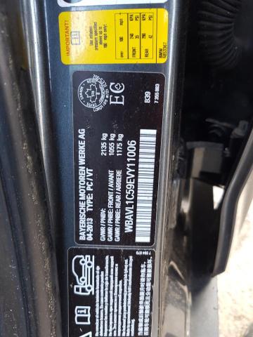 Photo 10 from auction – 2014 BMW X1 XDRIVE2 with VIN WBAVL1C59EVY11006