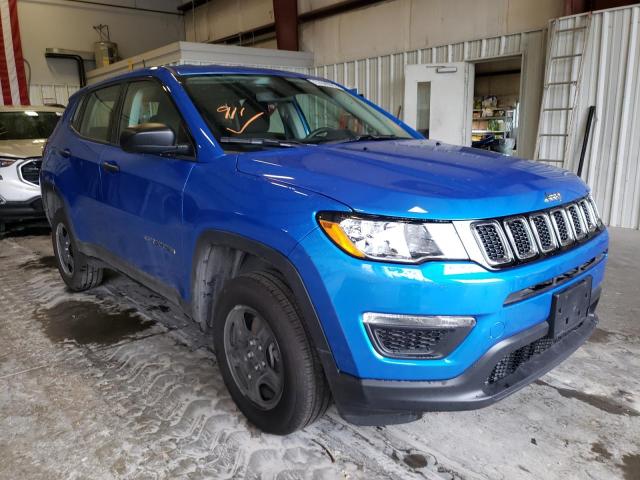 JEEP COMPASS SP 2021 with VIN 3C4NJDAB8MT578348 - Photo from auction