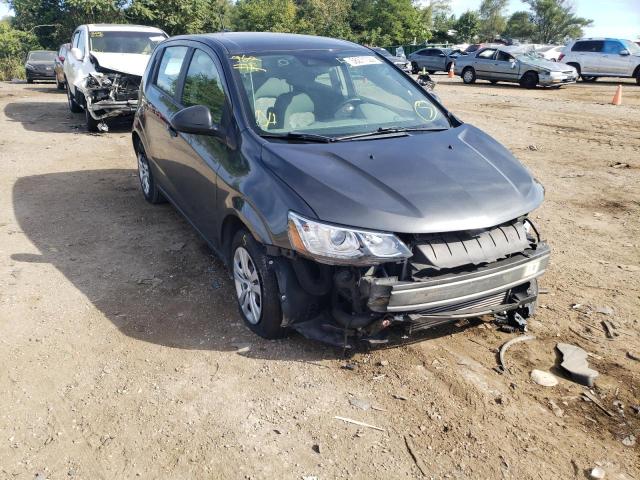 CHEVROLET SONIC 2019 with VIN 1G1JG6SB2K4137432 - Photo from auction