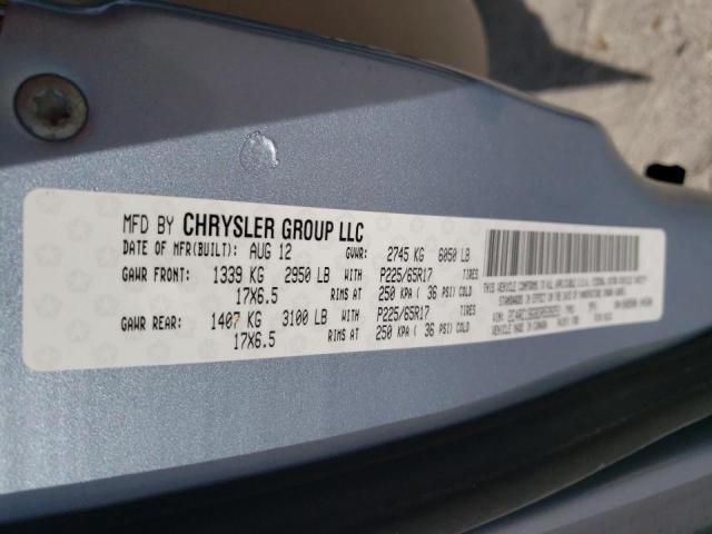 Photo 10 from auction – 2013 CHRYSLER TOWN & COU with VIN 2C4RC1BG8DR539251