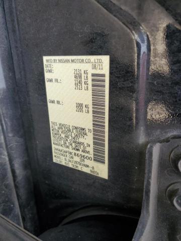 Photo 10 from auction – 2011 NISSAN MAXIMA S with VIN 1N4AA5AP3BC869600