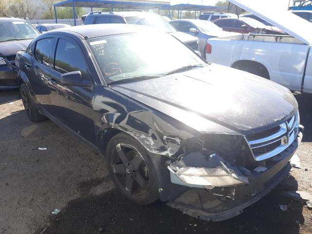 DODGE AVENGER SE 2013 with VIN 1C3CDZAB8DN645479 - Photo from auction