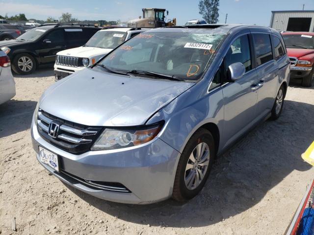 Photo 2 from auction – 2014 HONDA ODYSSEY EX with VIN 5FNRL5H63EB068225