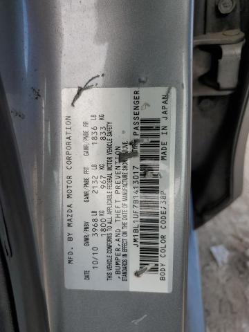Photo 10 from auction – 2011 MAZDA 3 I with VIN JM1BL1UF7B1413017