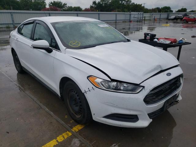 FORD FUSION S 2014 with VIN 1FA6P0G70E5376190 - Photo from auction