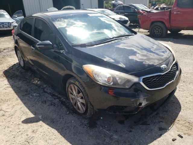 KIA FORTE EX 2014 مع رقم تعريف المركبة KNAFX4A87E5056493 - صورة من المزاد