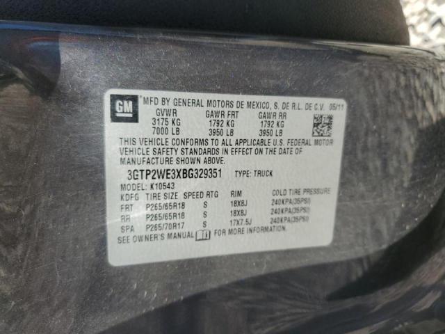 Photo 10 from auction – 2011 GMC SIERRA K15 with VIN 3GTP2WE3XBG329351