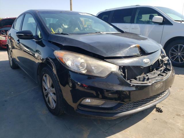 KIA FORTE EX 2015 with VIN KNAFX4A8XF5284165 - Photo from auction