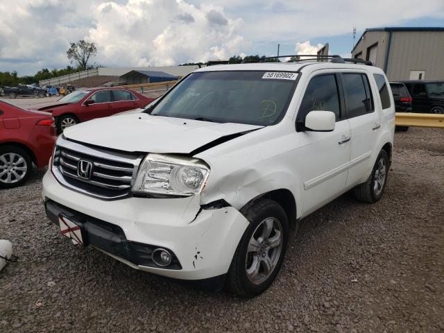 Photo 2 from auction – 2012 HONDA PILOT EXLN with VIN 5FNYF3H7XCB033940