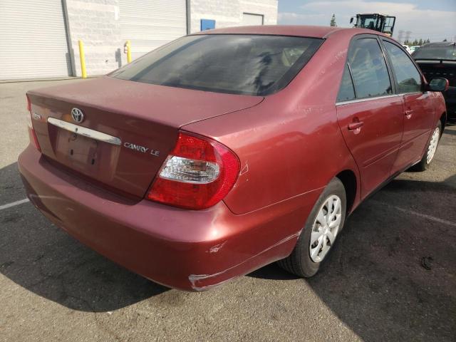 Photo 4 from auction – 2003 TOYOTA CAMRY LE with VIN JTDBE32K530180400