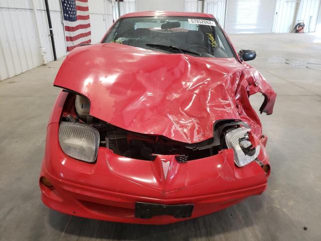 Photo 9 from auction – 2000 PONTIAC SUNFIRE SE with VIN 1G2JB1245Y7364362