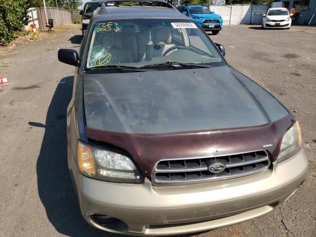 Photo 9 from auction – 2001 SUBARU LEGACY OUT with VIN 4S3BH665317638453