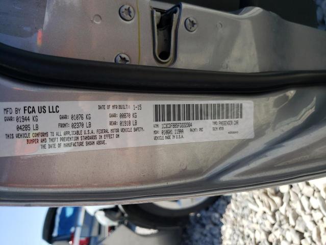 Photo 10 from auction – 2015 DODGE DART SXT with VIN 1C3CDFBB5FD222364