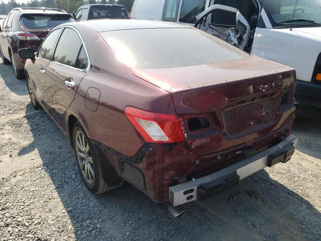 Photo 3 from auction – 2008 LEXUS ES 350 with VIN JTHBJ46G082219735