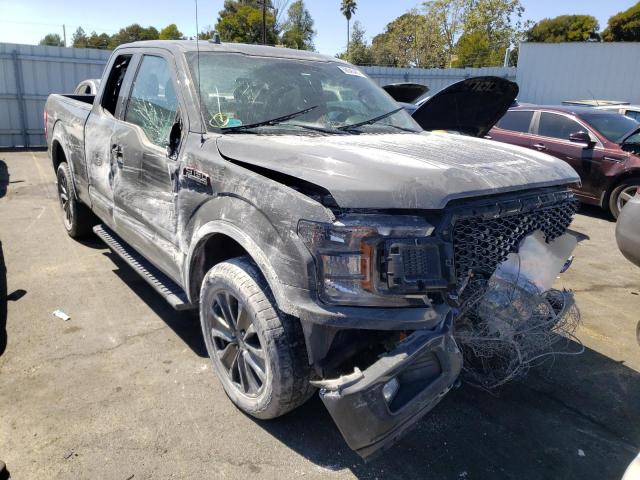 Photo 1 from auction – 2018 FORD F150 SUPER with VIN 1FTEX1EP8JFB59294