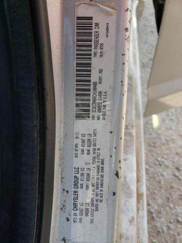 Photo 10 from auction – 2012 CHRYSLER 200 LX with VIN 1C3CCBAB8CN100486