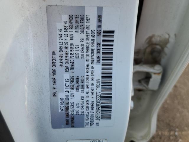 Photo 10 from auction – 2008 MAZDA CX-9 with VIN JM3TB38A880123277