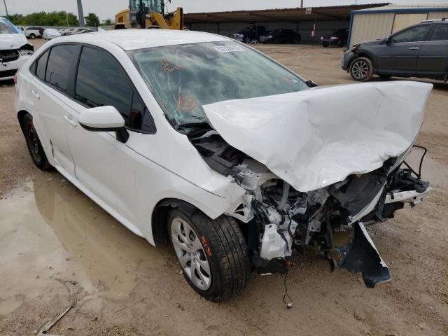 TOYOTA COROLLA LE 2021 with VIN 5YFEPMAE5MP196614 - Photo from auction