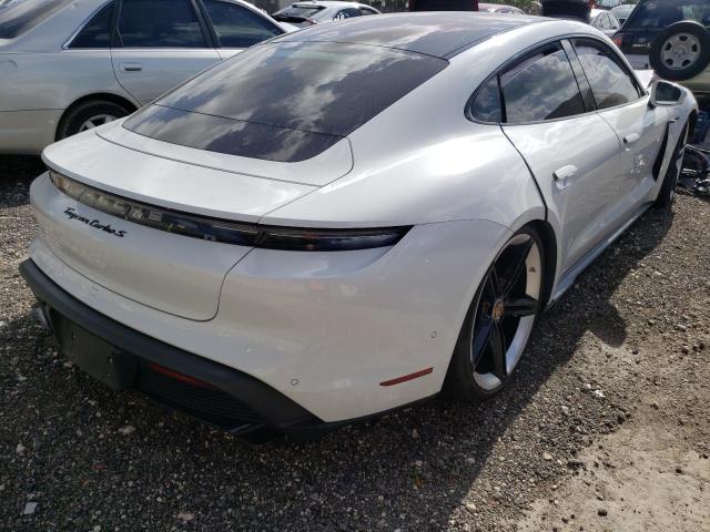 Photo 4 from auction – 2020 PORSCHE TAYCAN TUR with VIN WP0AC2Y14LSA70603