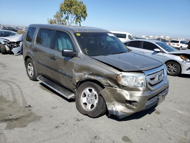 HONDA PILOT LX 2011 with VIN 5FNYF3H26BB053069 - Photo from auction