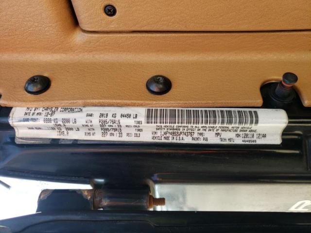 Photo 10 from auction – 1998 JEEP WRANGLER / with VIN 1J4FY49S2WP743767