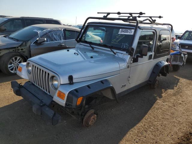 Photo 2 from auction – 2004 JEEP WRANGLER X with VIN 1J4FA39S84P792337