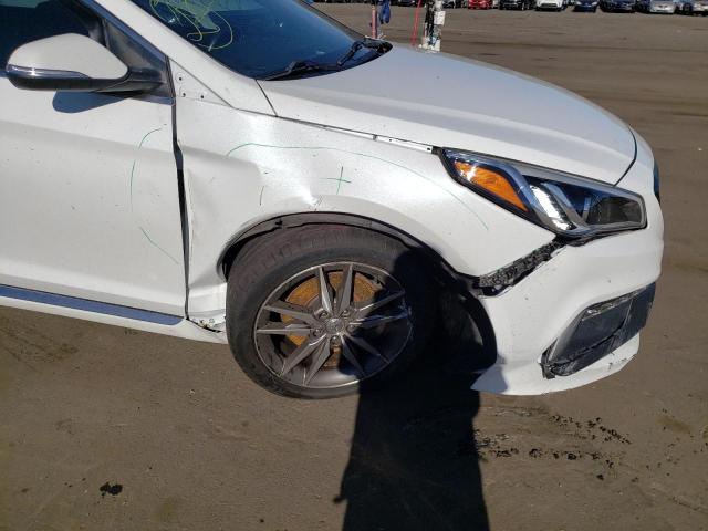Photo 9 from auction – 2017 HYUNDAI SONATA SPO with VIN 5NPE34AB3HH495104