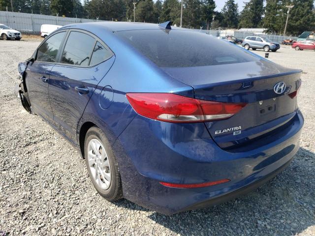 Photo 3 from auction – 2017 HYUNDAI ELANTRA SE with VIN 5NPD74LF2HH112804