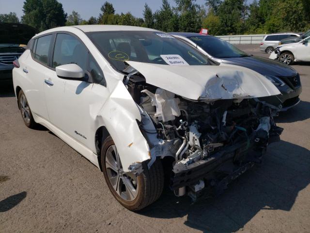 NISSAN LEAF S 2019 with VIN 1N4AZ1CP0KC310049 - Photo from auction