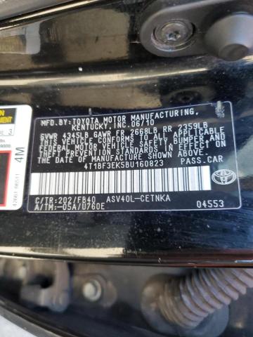 صورة رقم 10 من المزاد - 2011 TOYOTA CAMRY BASE مع VIN 4T1BF3EK5BU160823