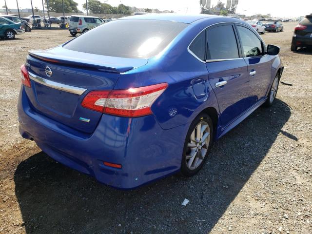 Photo 4 from auction – 2013 NISSAN SENTRA S with VIN 3N1AB7AP9DL634535