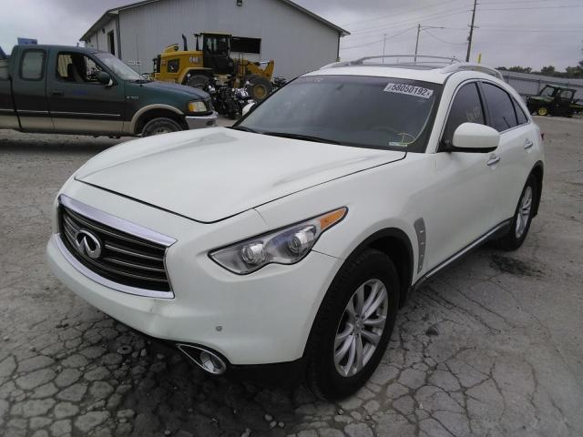 Photo 2 from auction – 2013 INFINITI FX37 with VIN JN8CS1MU9DM140643