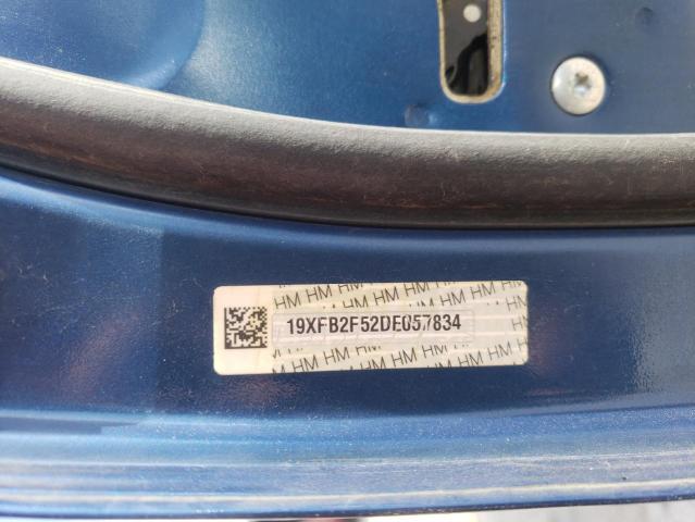 Photo 10 from auction – 2013 HONDA CIVIC with VIN 19XFB2F52DE057834