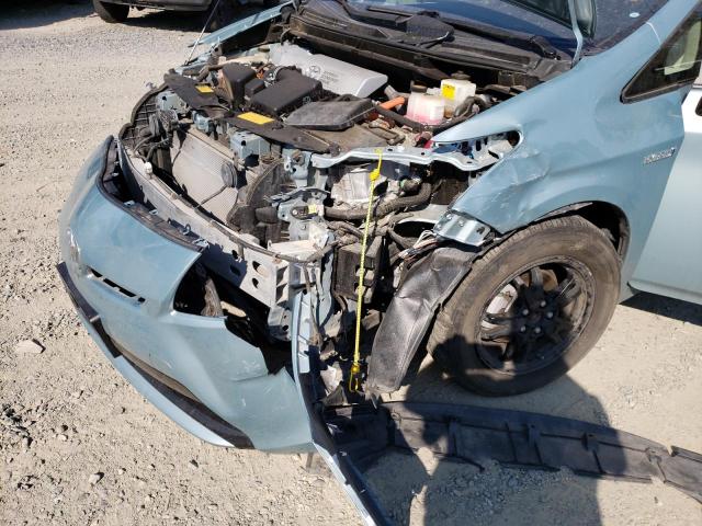 Photo 9 from auction – 2014 TOYOTA PRIUS with VIN JTDKN3DU5E1745675