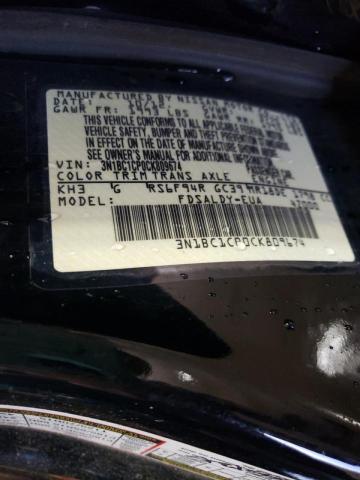 Photo 10 from auction – 2012 NISSAN VERSA S with VIN 3N1BC1CP0CK809674